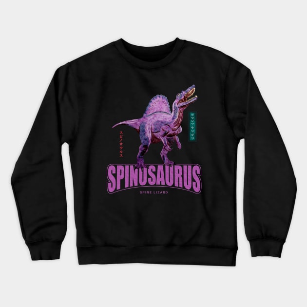 Spinosaurus Crewneck Sweatshirt by Thor Reyes